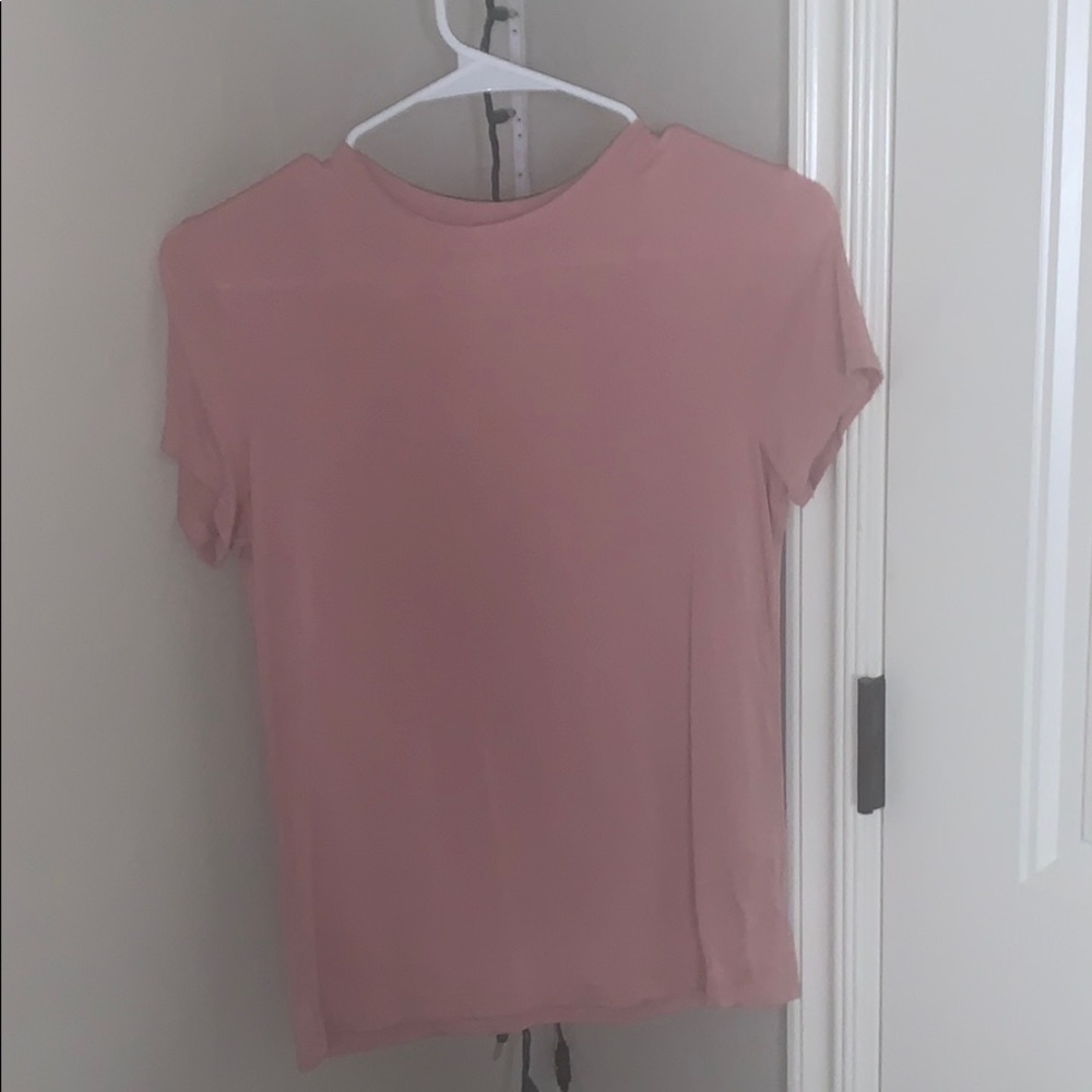 pink shirt